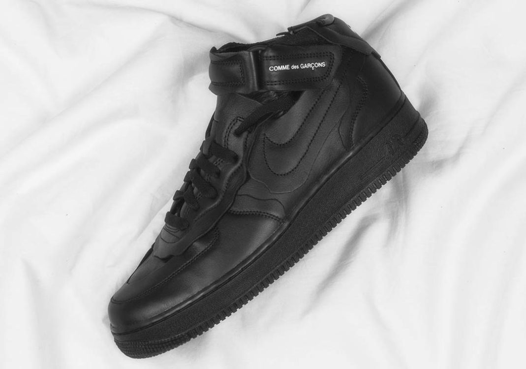 COMME-des-GARCONS-cdg-Nike-Air-Force-1-Mid-black-dc3601-001-release-date
