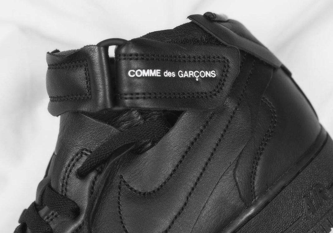 COMME-des-GARCONS-cdg-Nike-Air-Force-1-Mid-black-dc3601-001-release-date