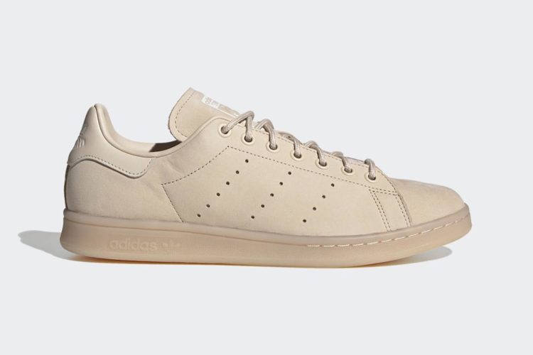 adidas stan smith linen khaki & off white