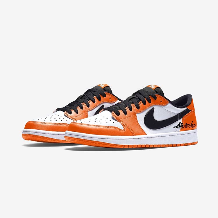 Air Jordan 1 Low Og Orange White Black Cz0790 801 Release Date 21 Nice Kicks