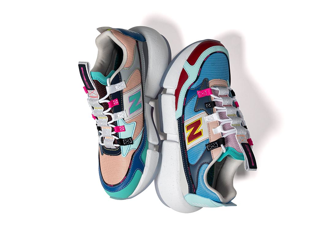 Vision racer x jaden smith low trainers New Balance Multicolour size 44 EU  in Polyester - 24529359
