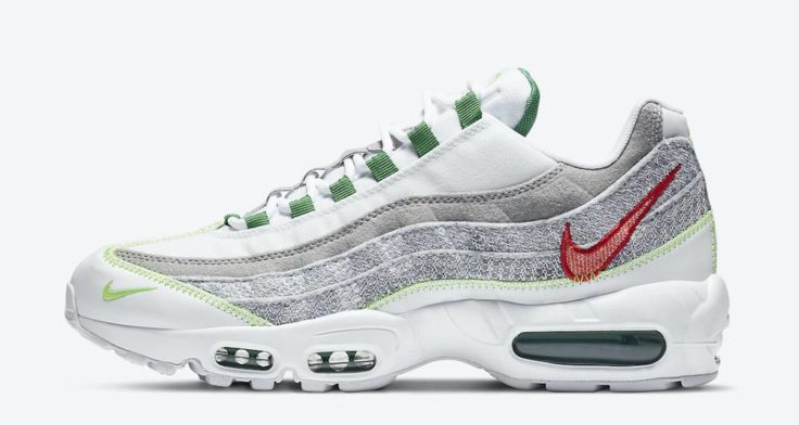 lead Nike Air Max 95 NRG White Classic Green Electric Green CU5517 100 Release Date 736x392