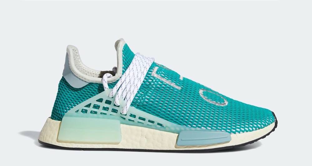 Pharrell x adidas NMD Hu Dash Green Q46466 Release Date Nice Kicks