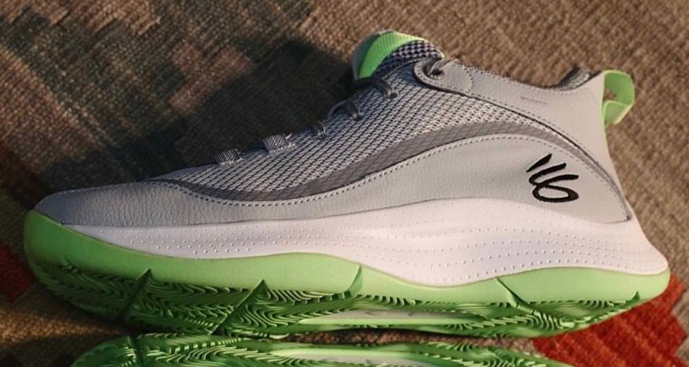 Under Armour Curry Grey/Green Release 