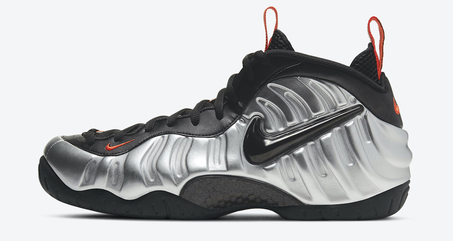 silver foamposite