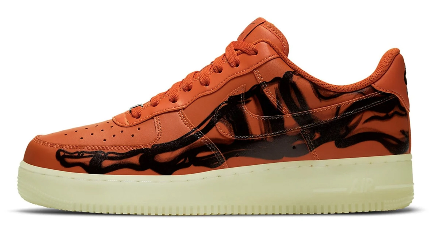 air force 1 halloween orange