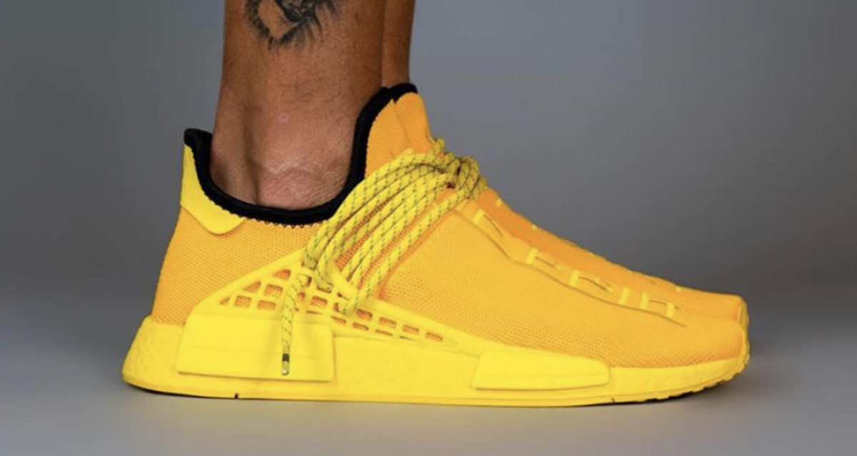 Pharrell x adidas NMD Hu “Bright Yellow 