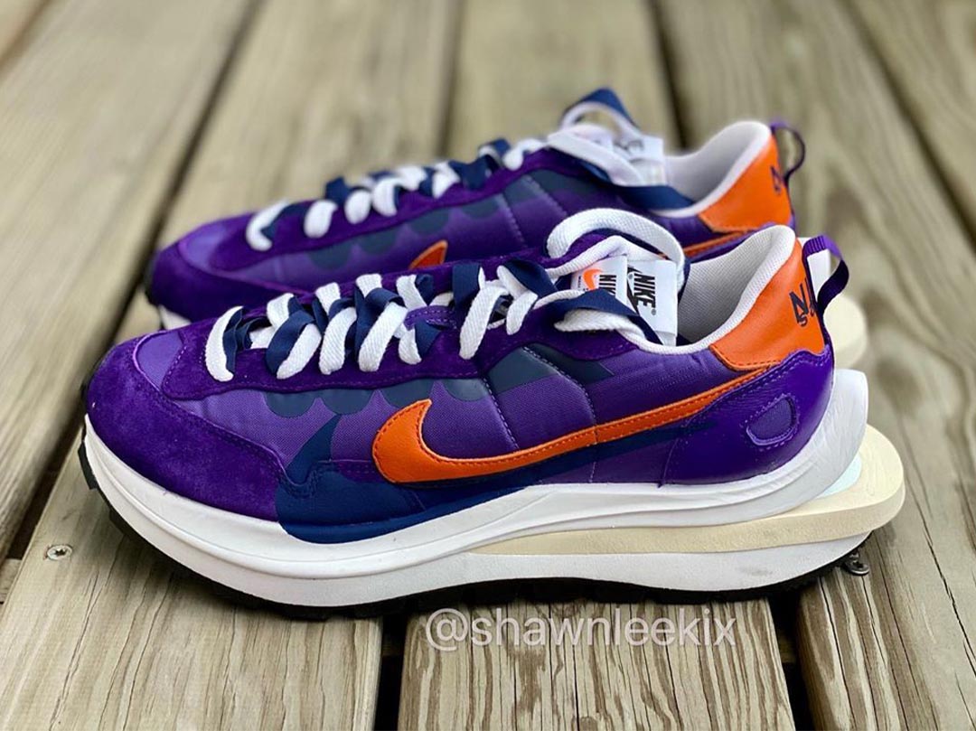 sacai x Nike VaporWaffle Dark Iris Purple Release Date | Nice Kicks