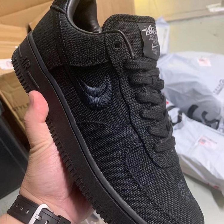 Nike Air Force 1 Low Stussy Black Men's - CZ9084-001 - US