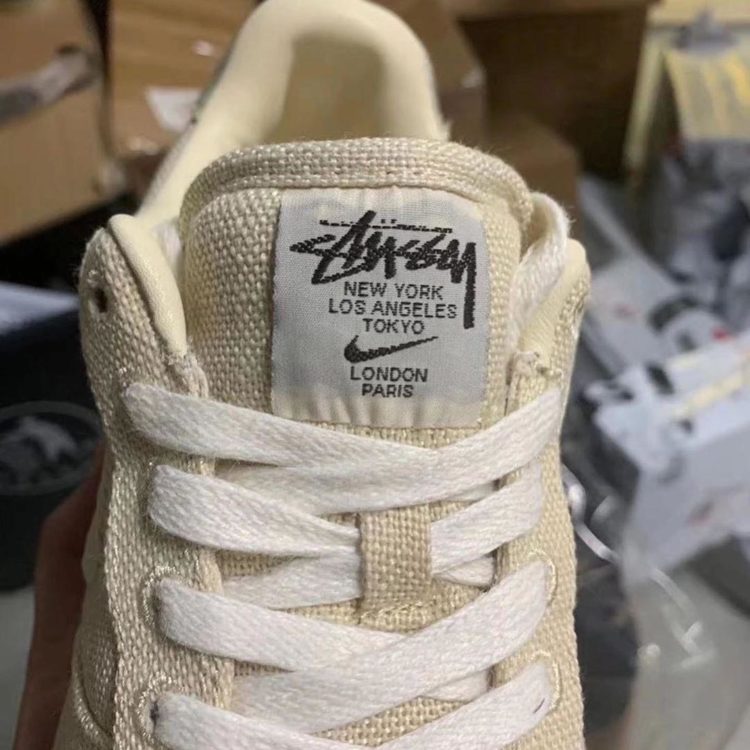 Detailed Look at Stussy's Air Force 1 Low Collab