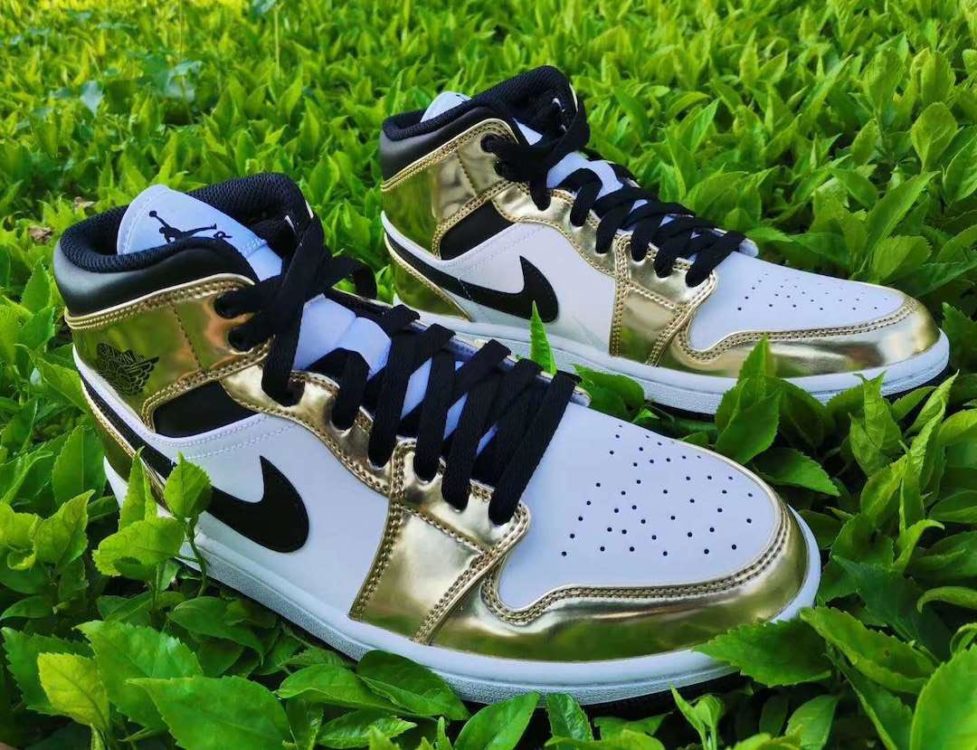 Where Buy Air Jordan 1 Mid “Metallic Gold” DC1419-700 | Nice Kicks