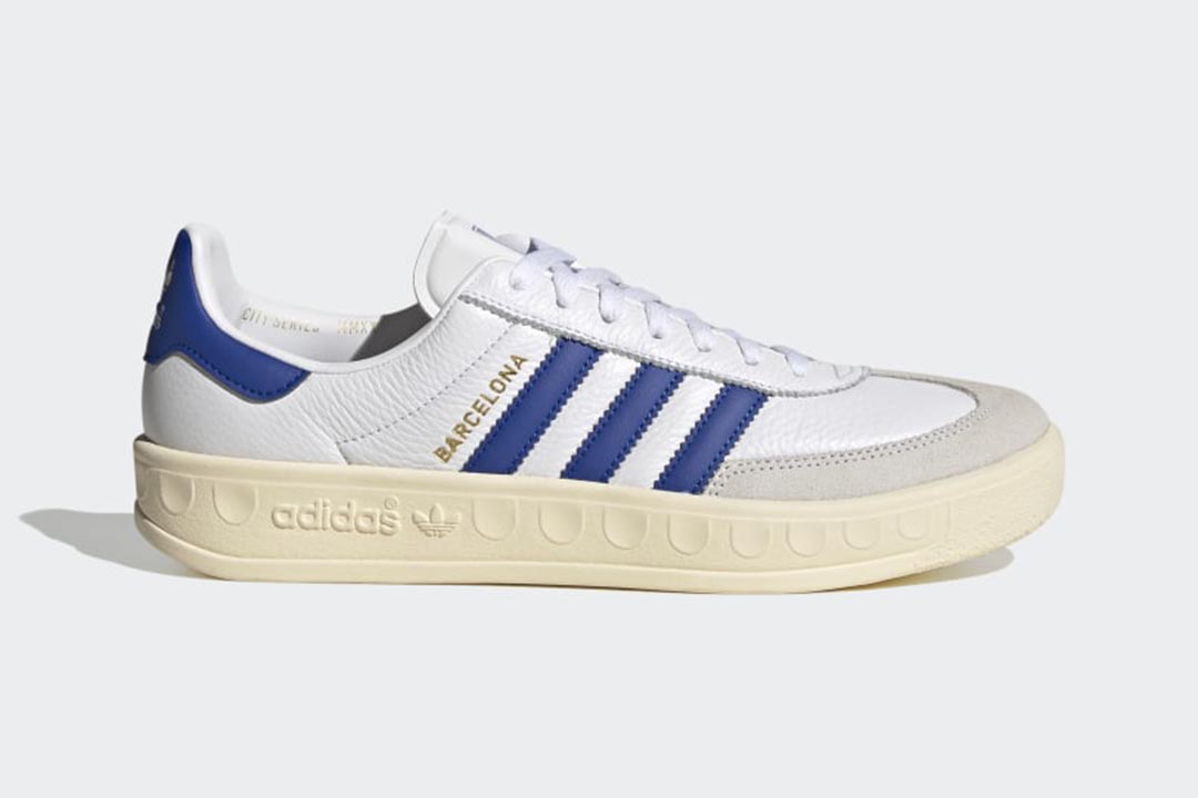 white with blue stripes adidas