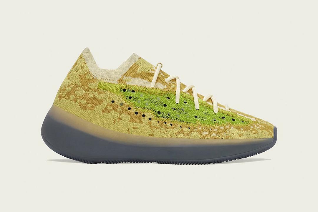 highlighter yellow yeezy