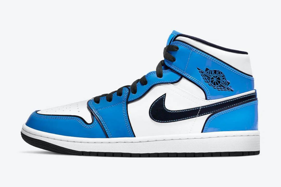 jordan aj 1 mid se blue