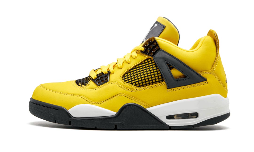 air jordan 4 blue and yellow