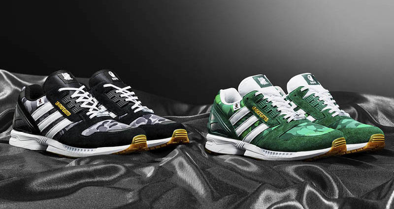 BAPE x Undefeated x adidas ZX 8000 