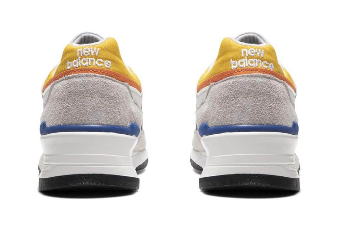New balance hotsell 997 grey orange