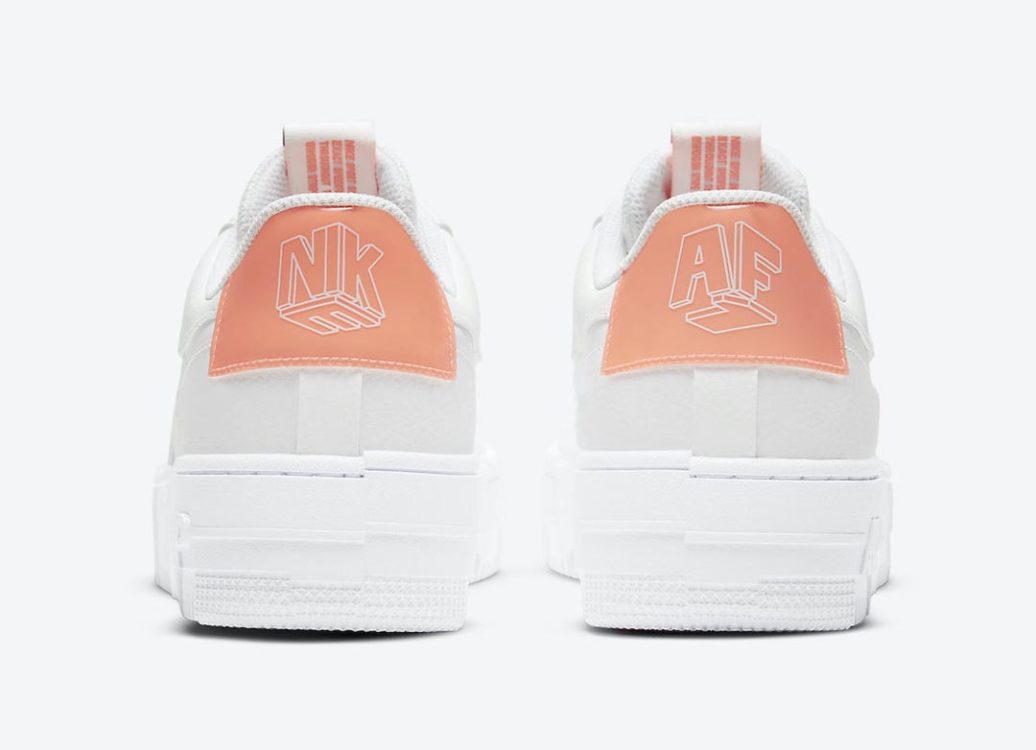 It's a Peachy Backside on Heels of Air Force 1 Pixel Kicks