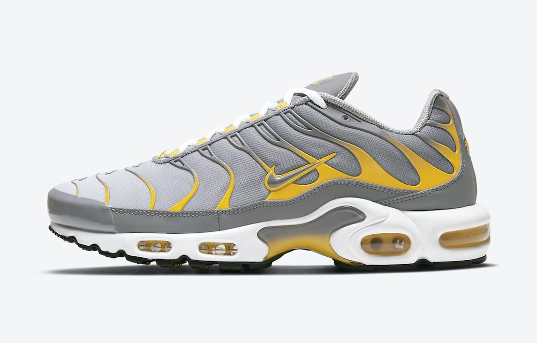 nike air max plus yellow and orange