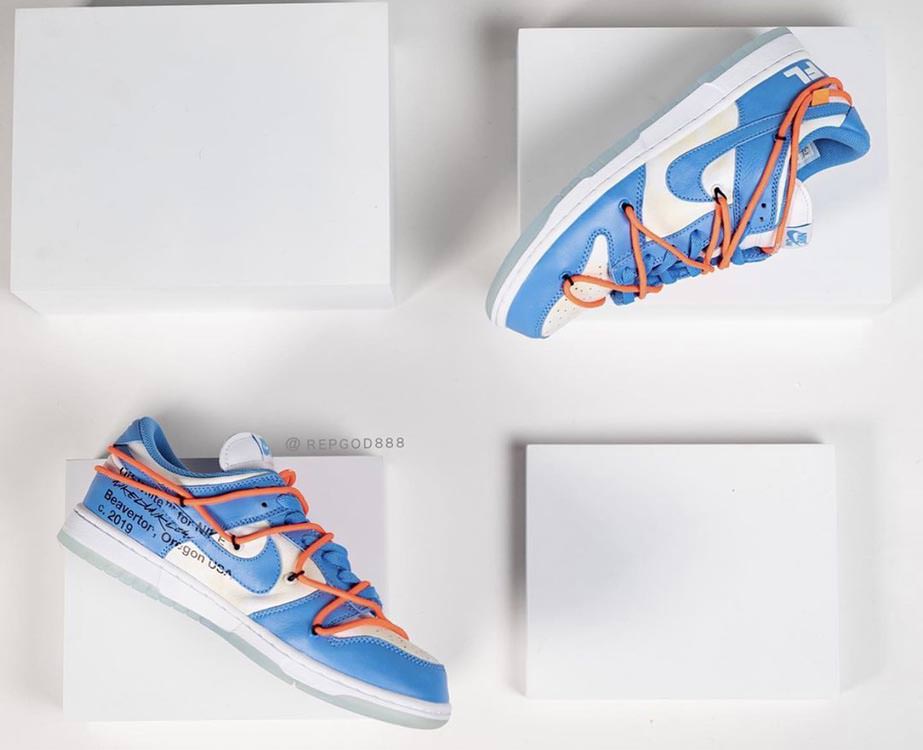 Nice Kicks on X: “Bloom” Custom Off-White x Nike Dunk Lows