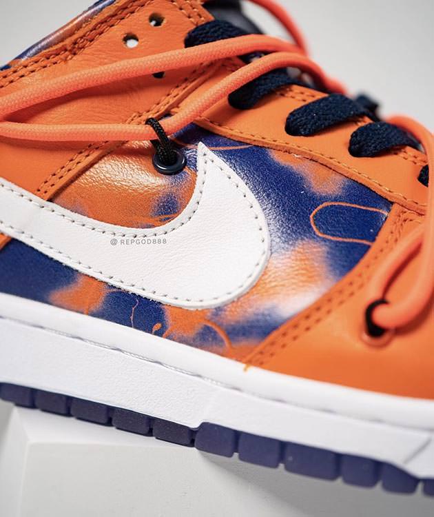 Off-White Futura Nike Dunk Low OW FL Paris Fashion Week