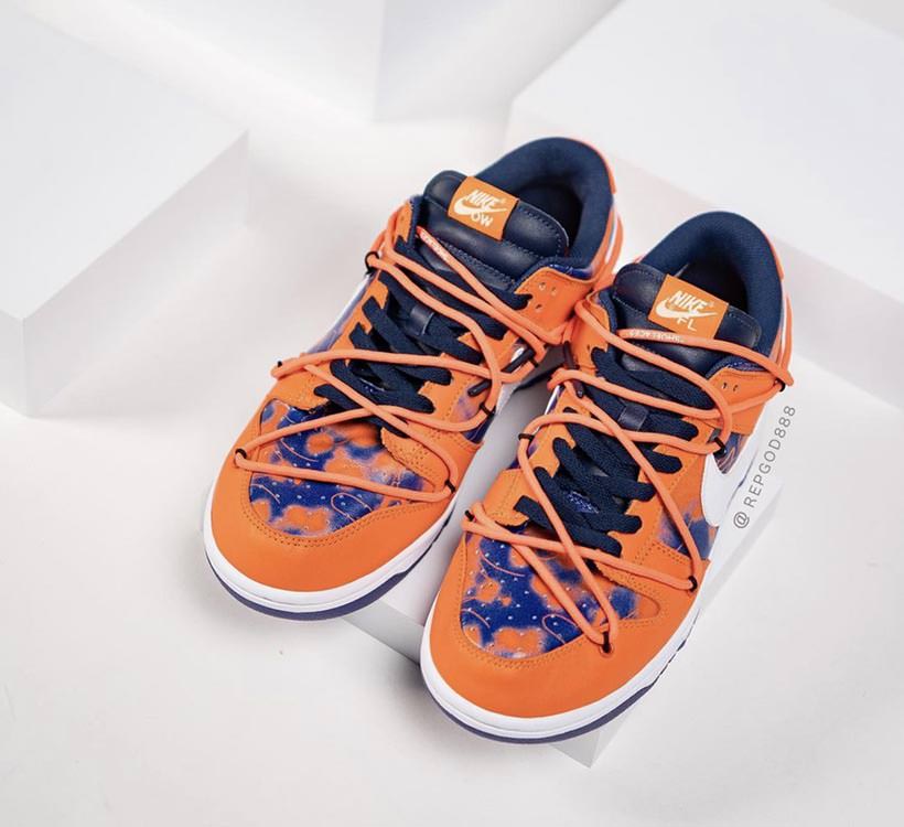 Off-White Futura Nike Dunk Low OW FL Paris Fashion Week