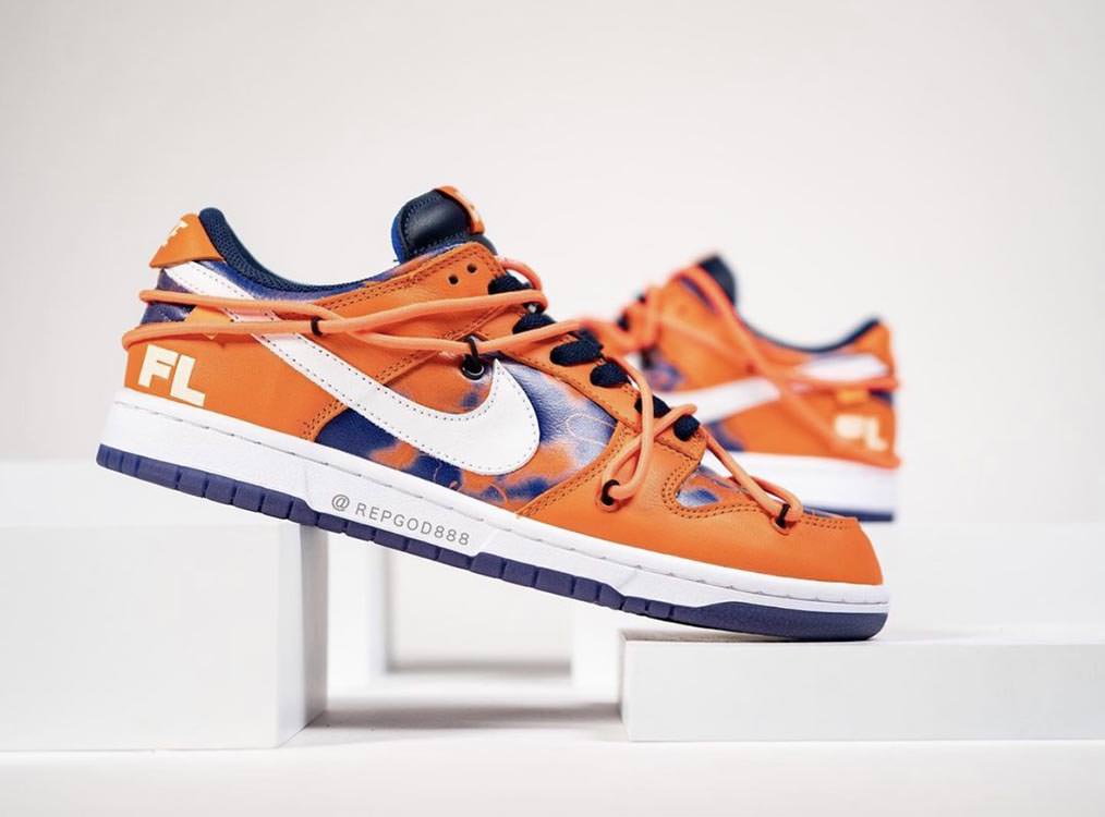 Futura x Off-White x Nike Dunk Low Will Not See A Wide Commercial ...