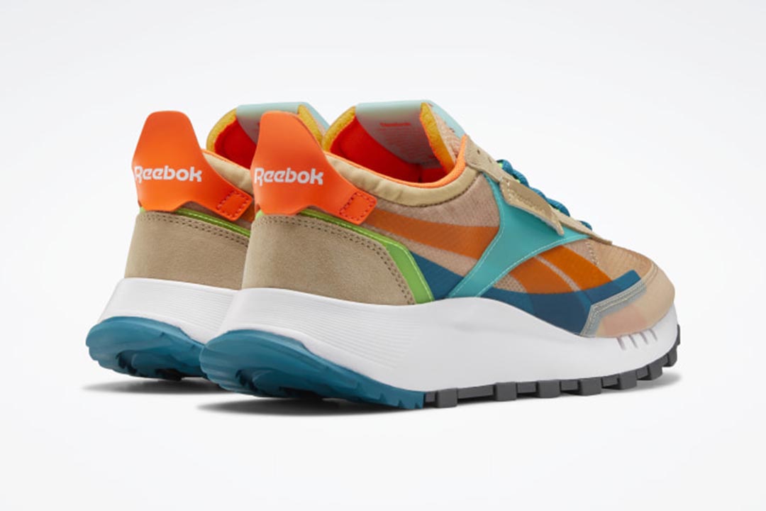 REEBOK CLASSIC LEATHER LEGACY en beige y naranja – AW LAB