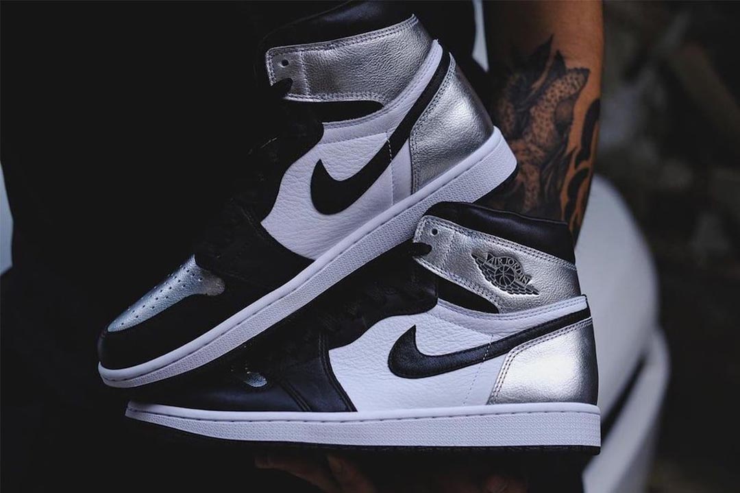 Nike air 2025 jordan silver toe