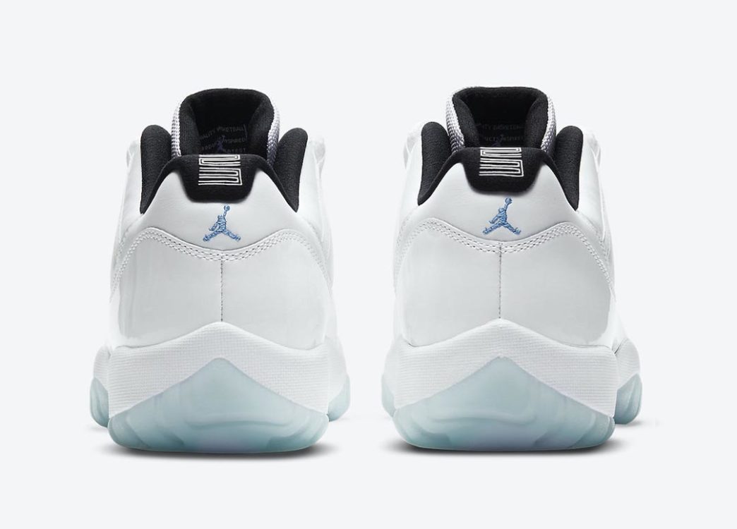 jordan 11 columbia blue low