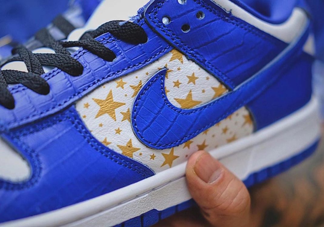 Supreme-Nike-SB-Dunk-Low-blue-stars-Hyper-Blue-DH3228-100-Release-Date