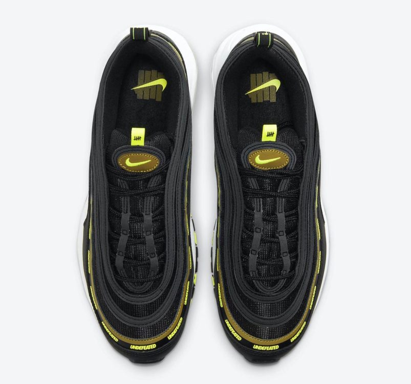 Undefeated Nike Air Max 97 Black Volt DC4830 001 Release Date 04 803x750