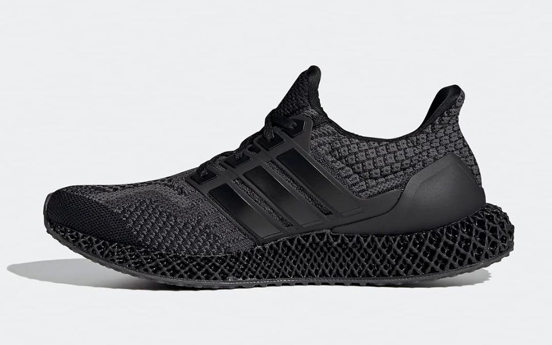 all black adidas 4d