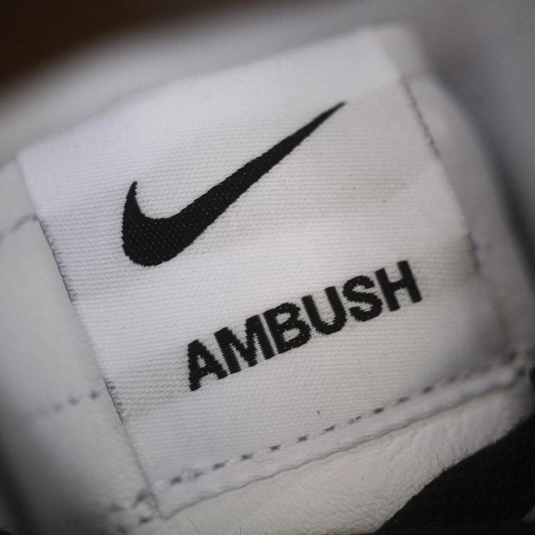AMBUSH x Nike Dunk High White/Black-Spruce Aura CU7544-001