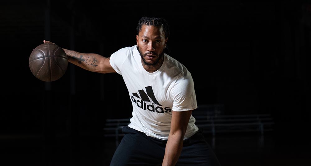 Derrick Rose is dunking again in new Adidas commercial