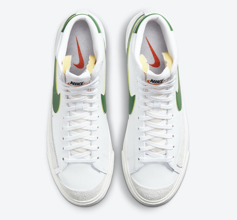 nike sb blazer mid pine green