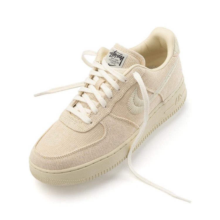 STUSSY NIKE AIR FORCE 1 LOW FOSSIL STONE (CZ9084-200) BRAND NEW US 10.5