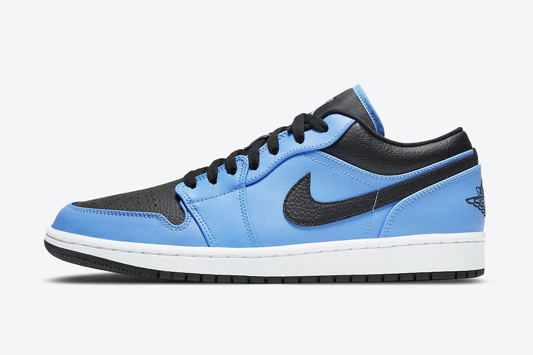 blue jordan 1 low