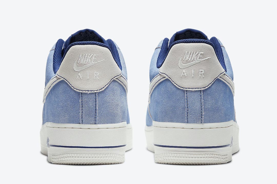 nike air force 1 low suede blue