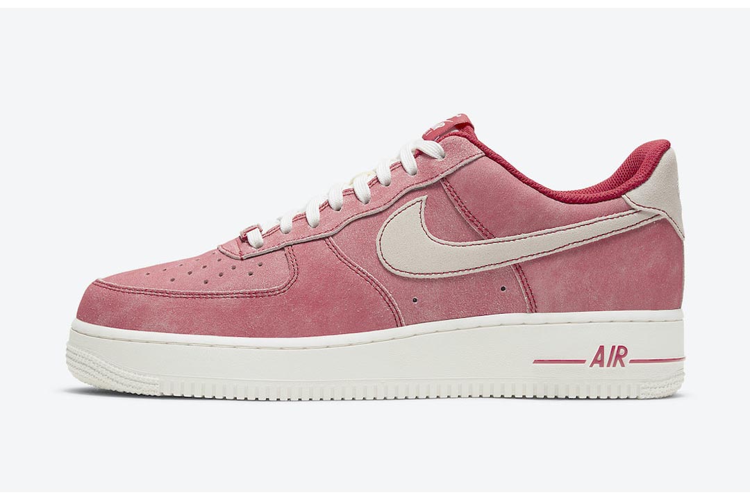 nike air force 1 lv8 red suede