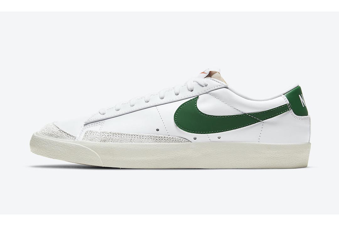 nike blazer lows green