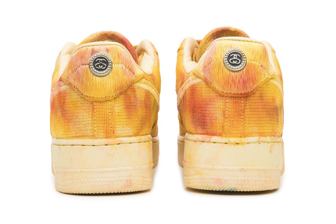 stussy nike air force 1 hand dyed