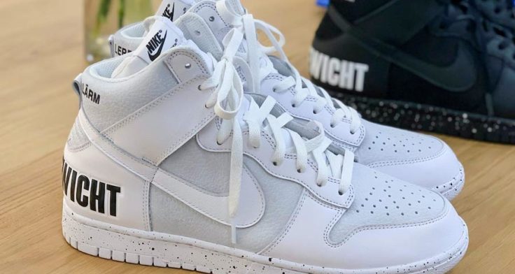 UNDERCOVER x Nike Dunk High White