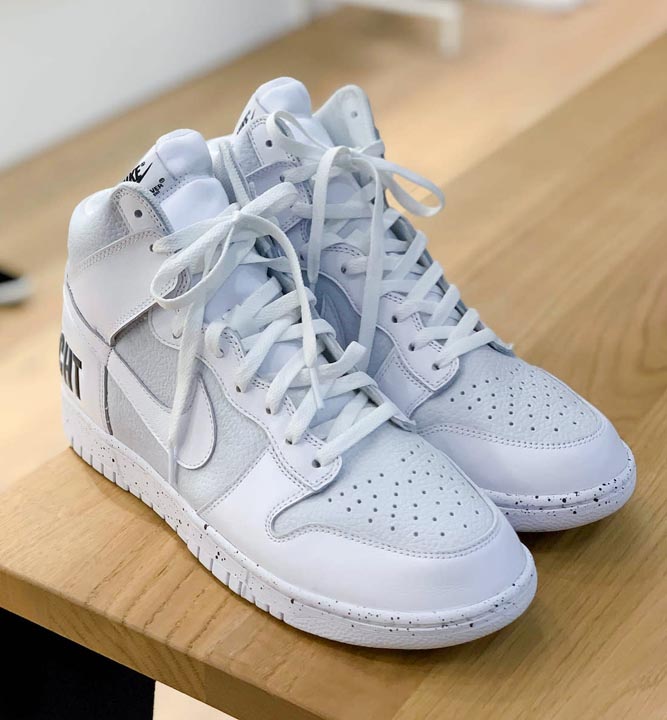 UNDERCOVER x Nike Dunk High White