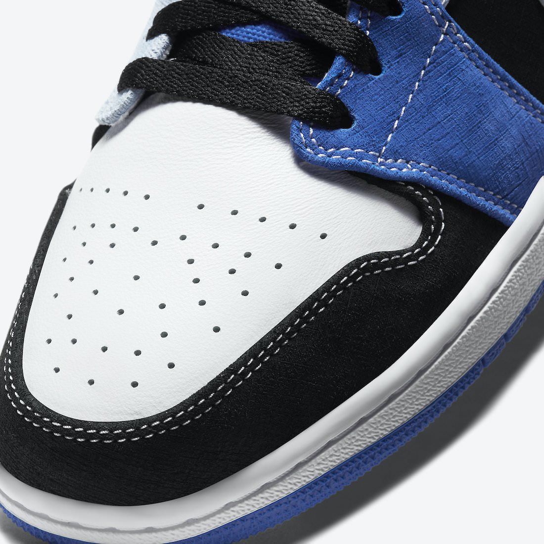 black white blue ones