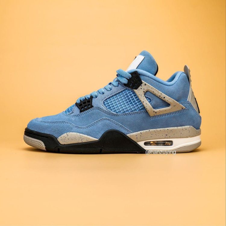 jordan 4 blue and grey