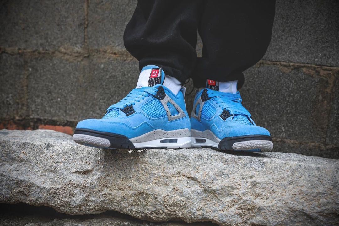 Where To Buy Air Jordan 4 Unc University Blue 21 Nice Kicks