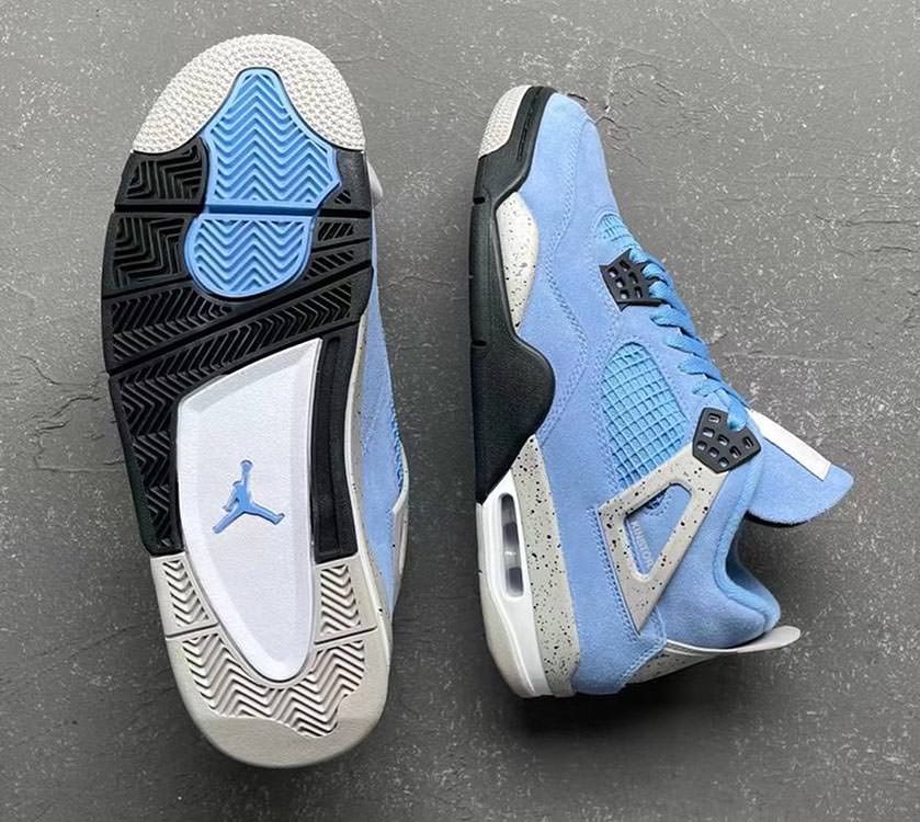 Blue new jordans top