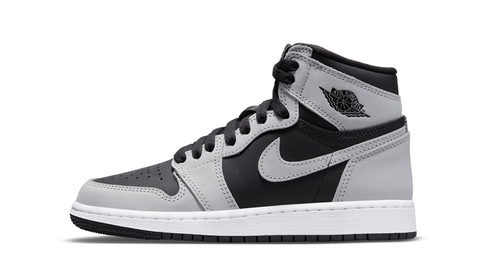 jordan 1 black grey white