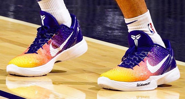 Four Best Kobe Shoes Worn in NBA Last Night